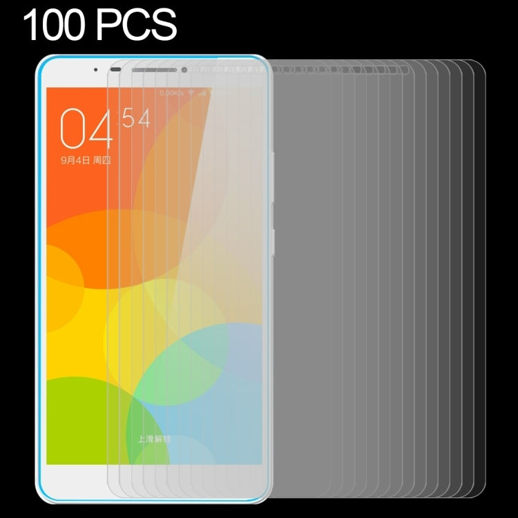 100 PCS for Lenovo TAB3 7 Plus / 7703X 0.3mm 9H Surface Hardness Explosion-proof Tempered Glass Film