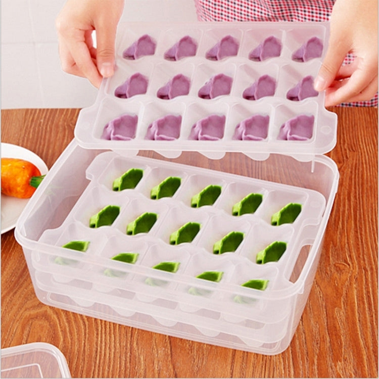 Wonton Dumplings Storage Box (Capacity: Layer Sets)