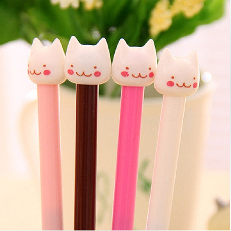 4 Pack Kitty Gel Pen Random Color Delivery (Written: 0.5mm)