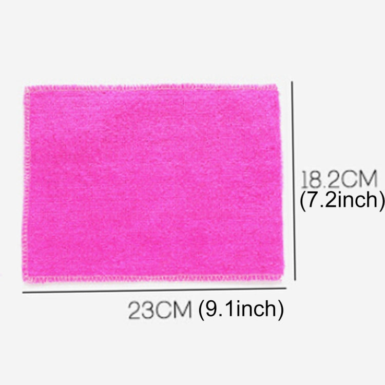 20 PCS Bamboo Fiber Anti-Grease Dish Washing Cloth Towels