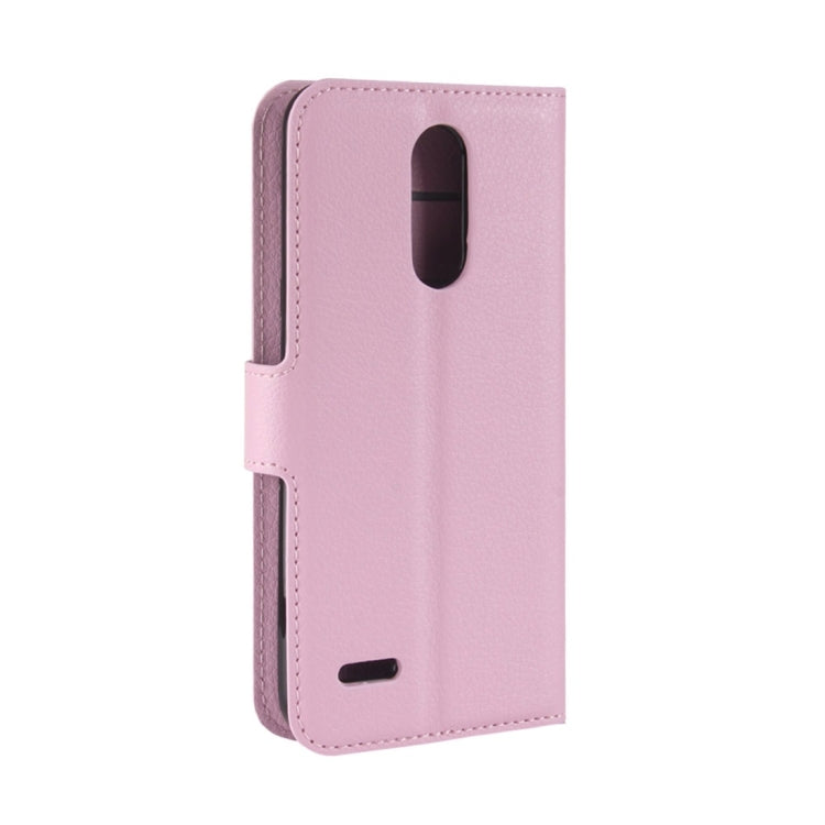 For LG Aristo 2 Litchi Texture Horizontal Flip Leather Case with Wallet & Holder & Card Slots