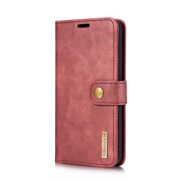 DG.MING for LG V30 Crazy Horse Texture Horizontal Flip Detachable Magnetic Protective Case with Holder & Card Slots & Wallet
