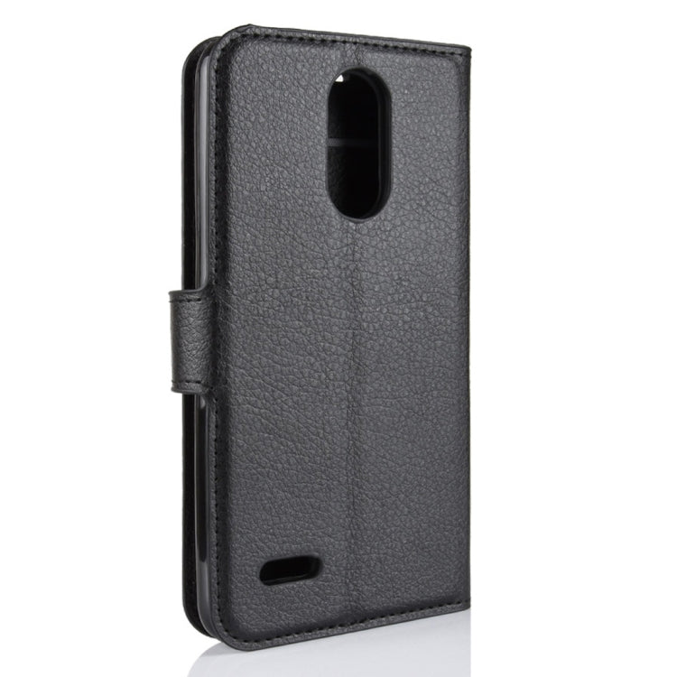 For LG K8 (2018) Litchi Texture Horizontal Flip Leather Case with Wallet & Holder & Card Slots