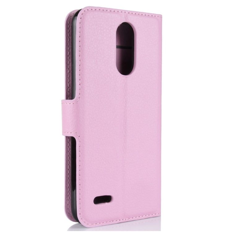 For LG K8 (2018) Litchi Texture Horizontal Flip Leather Case with Wallet & Holder & Card Slots