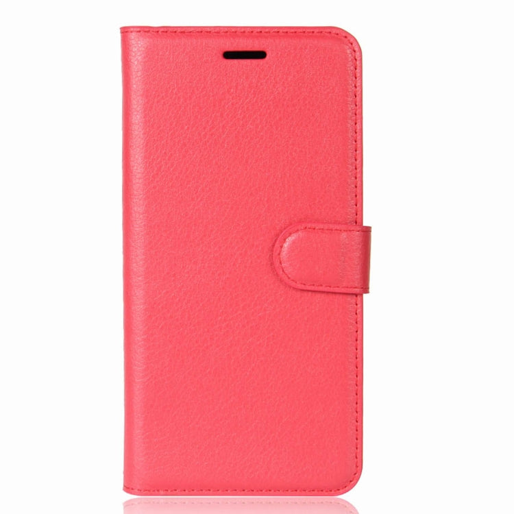For LG K8 (2018) Litchi Texture Horizontal Flip Leather Case with Wallet & Holder & Card Slots