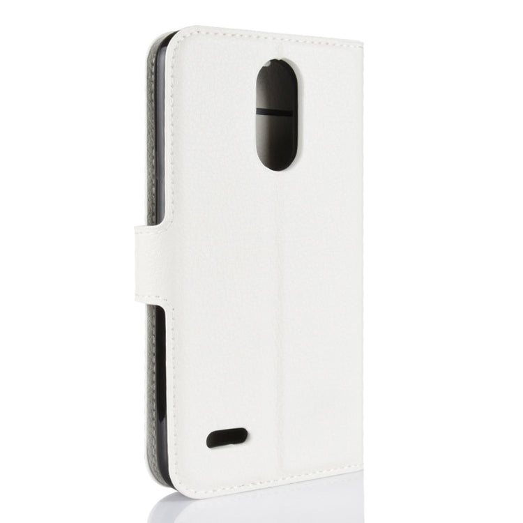 For LG K8 (2018) Litchi Texture Horizontal Flip Leather Case with Wallet & Holder & Card Slots