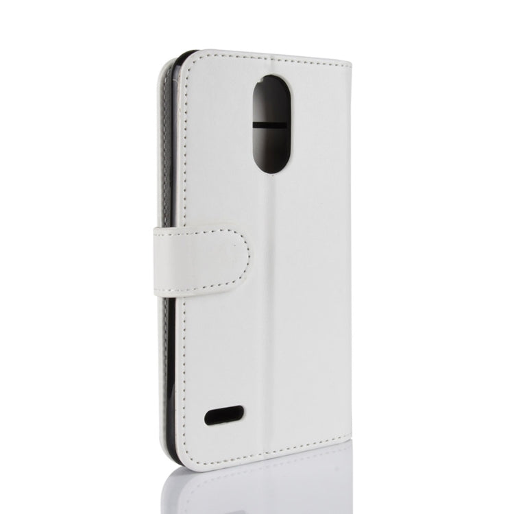 For LG K8 (2018) PU + TPU Crazy Horse Texture Horizontal Flip Leather Case with Wallet & Holder & Card Slots