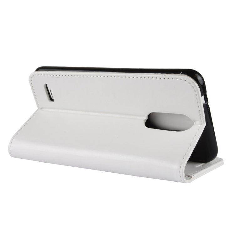 For LG K8 (2018) PU + TPU Crazy Horse Texture Horizontal Flip Leather Case with Wallet & Holder & Card Slots