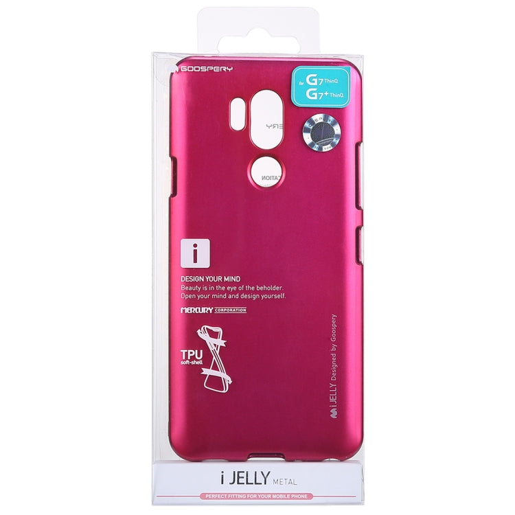 GOOSPERY I JELLY METAL TPU Case for LG G7 ThinQ