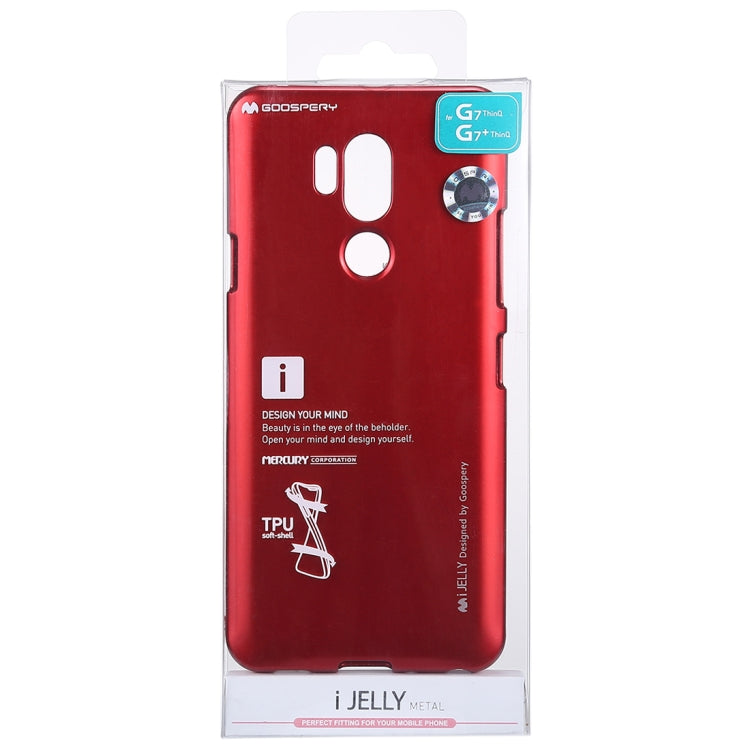 GOOSPERY I JELLY METAL TPU Case for LG G7 ThinQ