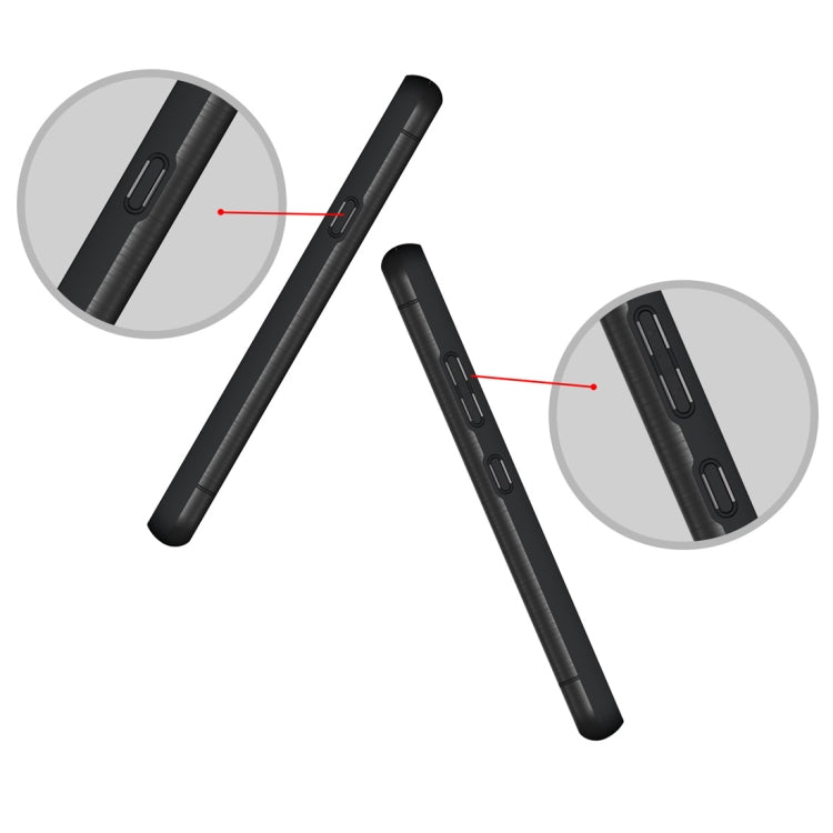 Brushed Texture Case for LG G7 ThinQ , with Holder & Card Slot