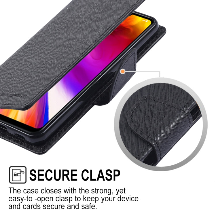 GOOSPERY FANCY DIARY Horizontal Flip PU Leather Case for LG G7 ThinQ, with Holder & Card Slots & Wallet
