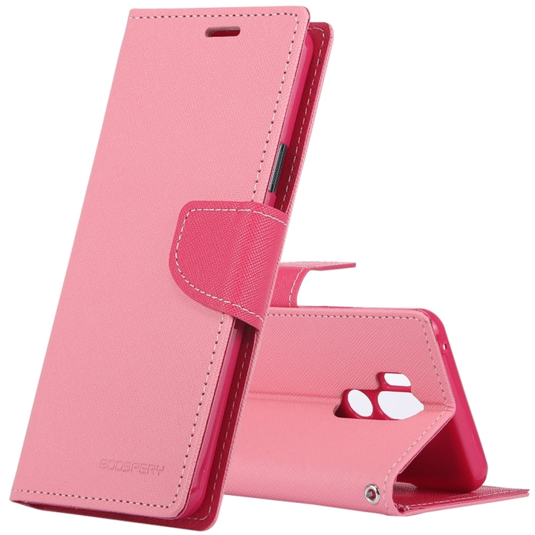 GOOSPERY FANCY DIARY Horizontal Flip PU Leather Case for LG G7 ThinQ, with Holder & Card Slots & Wallet