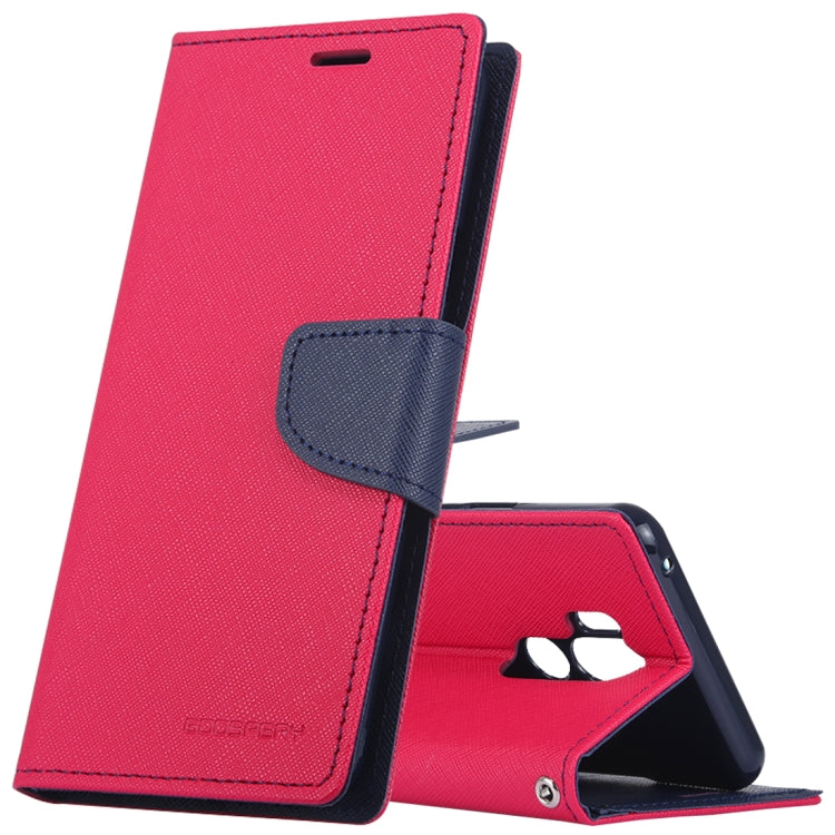 GOOSPERY FANCY DIARY Horizontal Flip PU Leather Case for LG G7 ThinQ, with Holder & Card Slots & Wallet