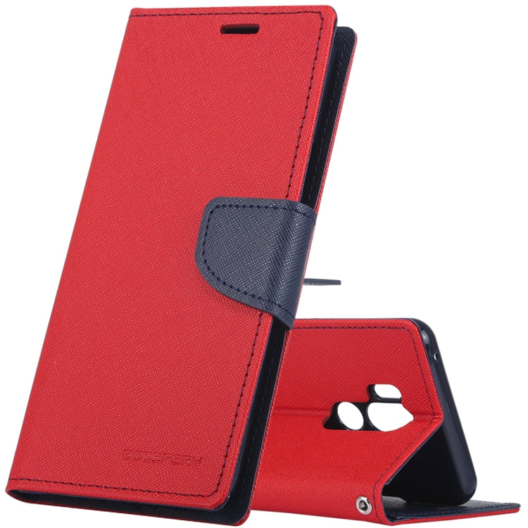 GOOSPERY FANCY DIARY Horizontal Flip PU Leather Case for LG G7 ThinQ, with Holder & Card Slots & Wallet