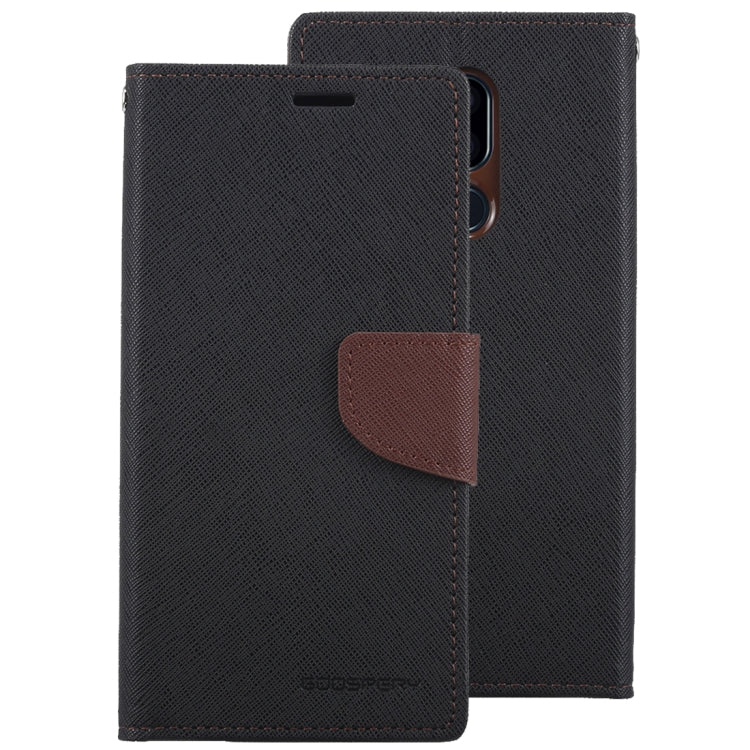 GOOSPERY FANCY DIARY Horizontal Flip PU Leather Case for LG G7 ThinQ, with Holder & Card Slots & Wallet