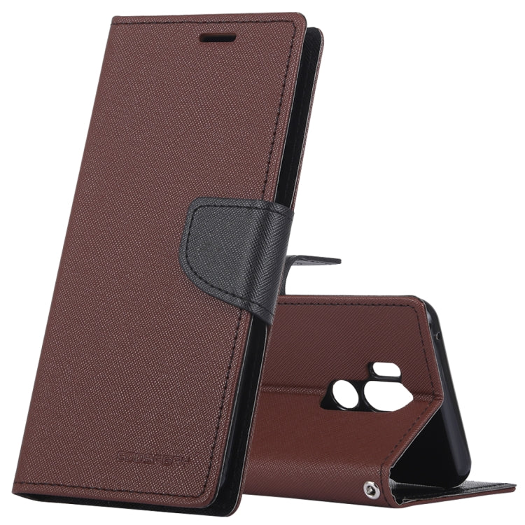 GOOSPERY FANCY DIARY Horizontal Flip PU Leather Case for LG G7 ThinQ, with Holder & Card Slots & Wallet