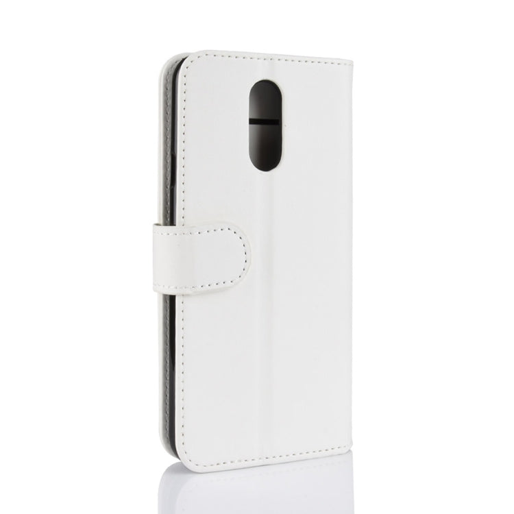 Crazy Horse Texture Horizontal Flip Leather PU + TPU Case for LG Q7, with Wallet & Holder & Card Slots