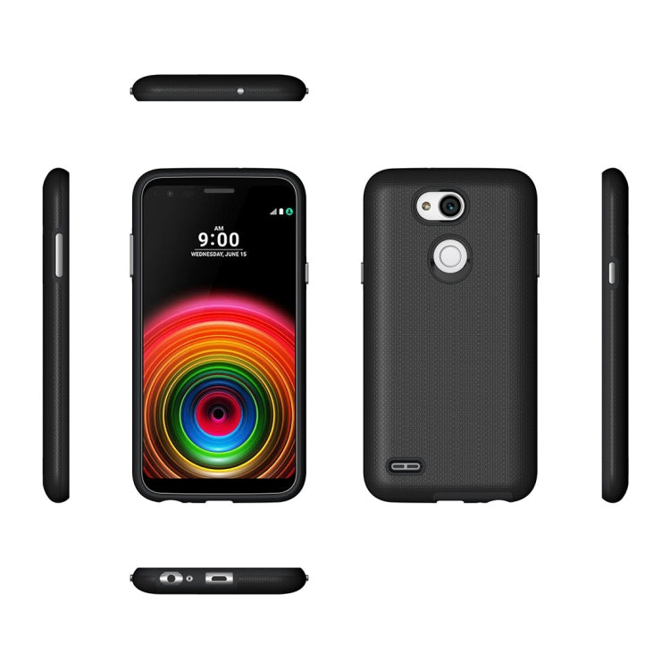 Anti-slip Armor Protective Case Back Cover Shell for LG X power3