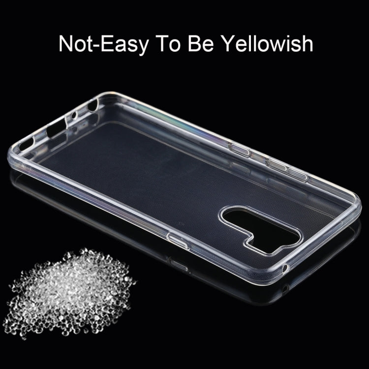 50PCS 0.75mm Transparent TPU Case for LG G7 ThinQ