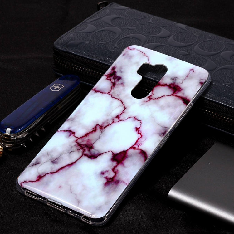 Marble Pattern Soft TPU Case For LG G7 ThinQ