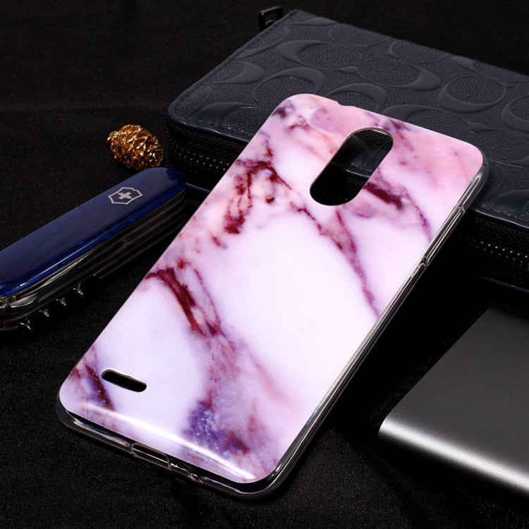 Marble Pattern Soft TPU Case For LG K8 (2018)