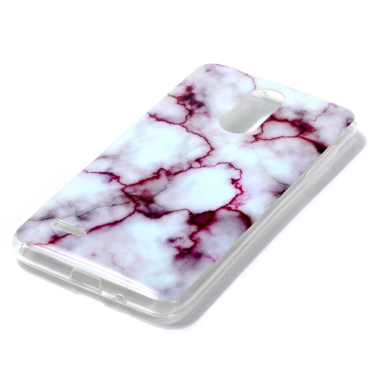 Marble Pattern Soft TPU Case For LG K8 (2018)