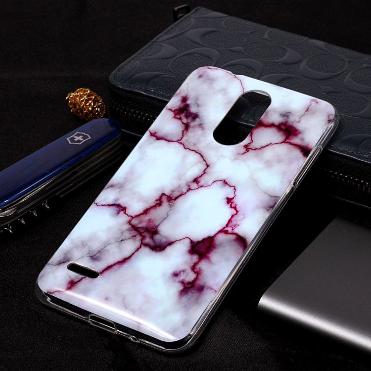 Marble Pattern Soft TPU Case For LG K8 (2018)