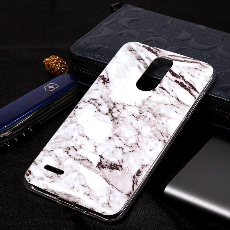 Marble Pattern Soft TPU Case For LG K8 (2018)
