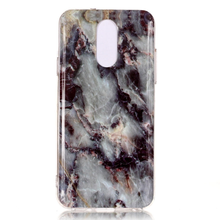 Marble Pattern Soft TPU Case For LG Q7