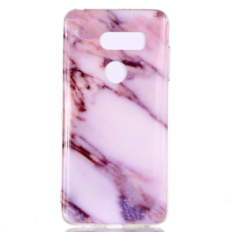 Marble Pattern Soft TPU Case For V35 ThinQ