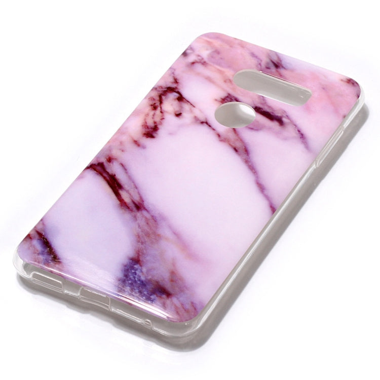 Marble Pattern Soft TPU Case For V35 ThinQ