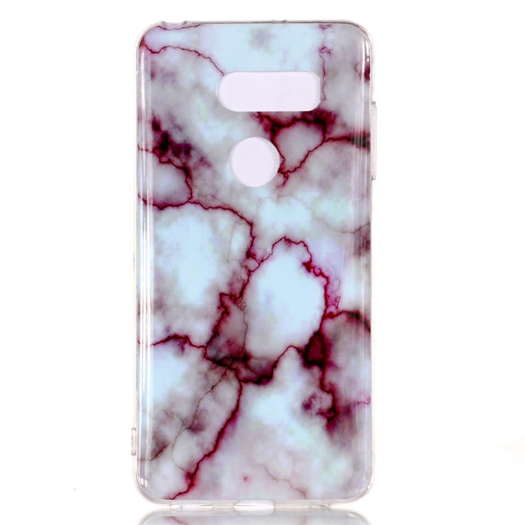 Marble Pattern Soft TPU Case For V35 ThinQ