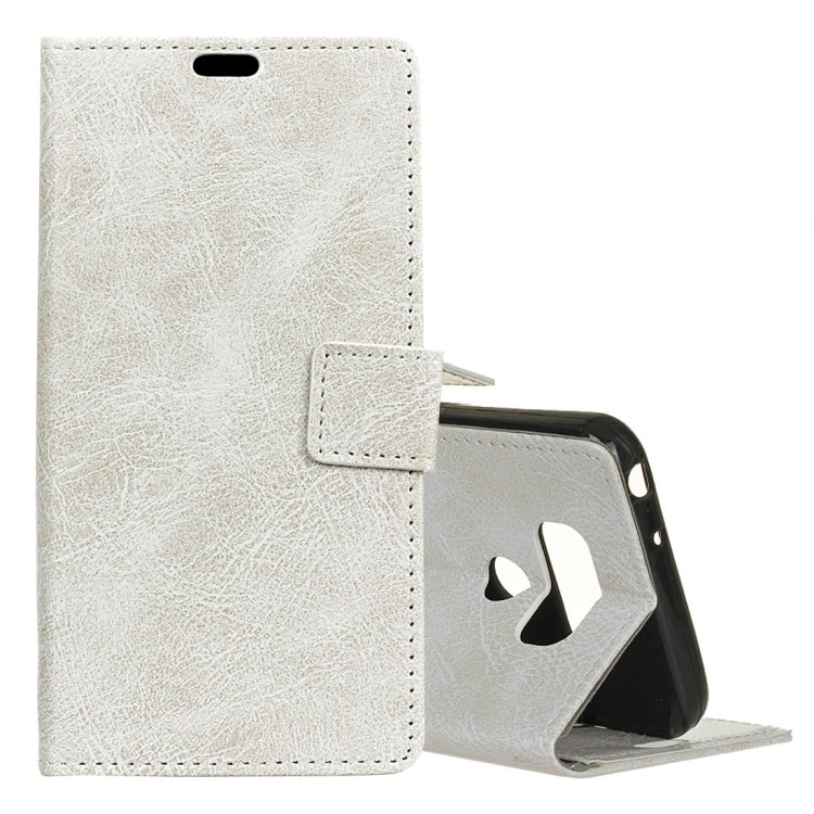 Retro Crazy Horse Texture Horizontal Flip Leather Case for LG V40 ThinQ, with Holder & Card Slots & Wallet & Photo Frame