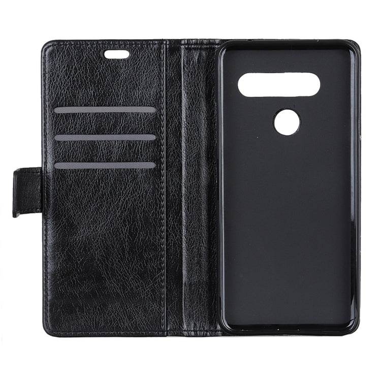 Copper Buckle Nappa Texture Horizontal Flip Leather Case for LG V40 ThinQ, with Holder & Card Slots & Wallet