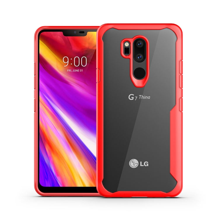 Transparent PC + TPU Full Coverage Shockproof Protective Case for LG G7 ThinQ