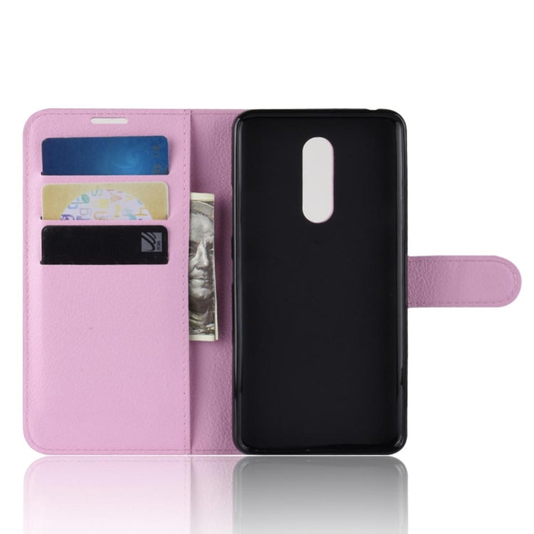 Texture Horizontal Flip Leather PU + TPU Case for LG G7 Fit, with Wallet & Holder & Card Slots
