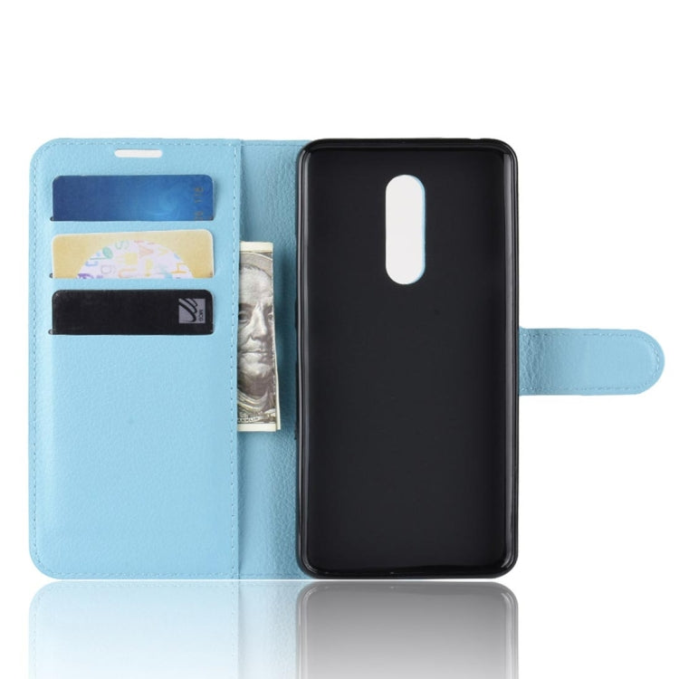 Texture Horizontal Flip Leather PU + TPU Case for LG G7 Fit, with Wallet & Holder & Card Slots