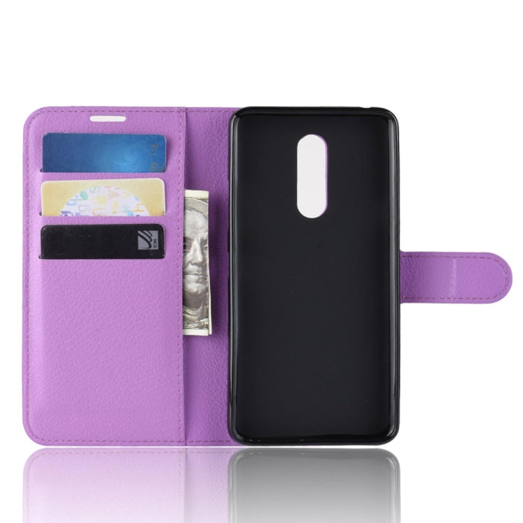 Texture Horizontal Flip Leather PU + TPU Case for LG G7 Fit, with Wallet & Holder & Card Slots