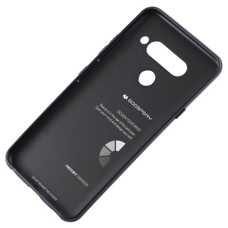 GOOSPERY I JELLY Metal Series Shockproof Soft TPU Case for LG V40 ThinQ