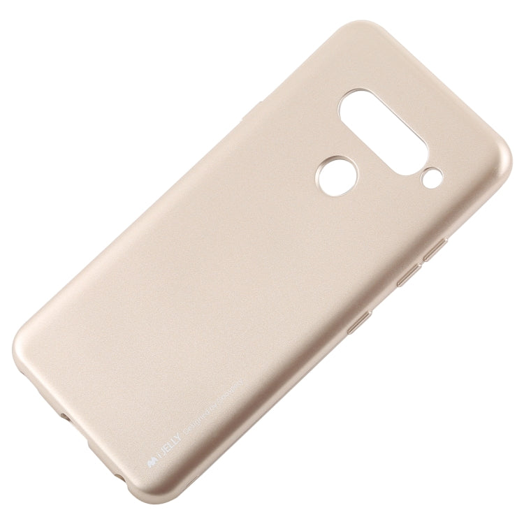 GOOSPERY I JELLY Metal Series Shockproof Soft TPU Case for LG V40 ThinQ