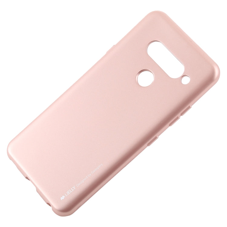 GOOSPERY I JELLY Metal Series Shockproof Soft TPU Case for LG V40 ThinQ