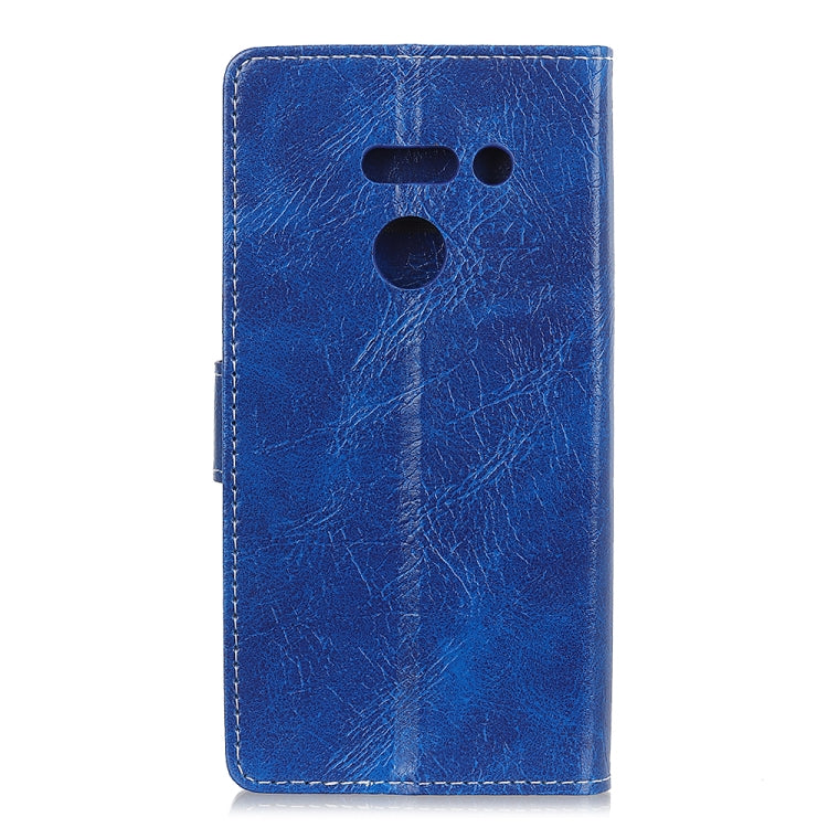 For LG G8 ThinQ Retro Crazy Horse Texture Horizontal Flip Leather Case with Holder & Card Slots & Wallet & Photo & Environmental PU