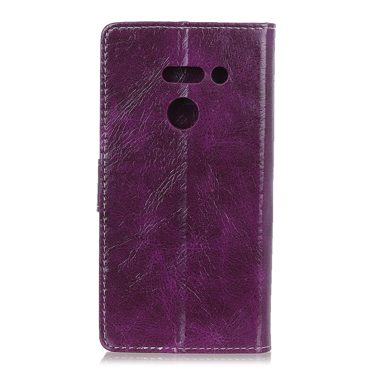 For LG G8 ThinQ Retro Crazy Horse Texture Horizontal Flip Leather Case with Holder & Card Slots & Wallet & Photo & Environmental PU