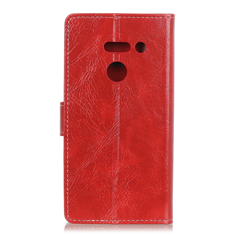 For LG G8 ThinQ Retro Crazy Horse Texture Horizontal Flip Leather Case with Holder & Card Slots & Wallet & Photo & Environmental PU