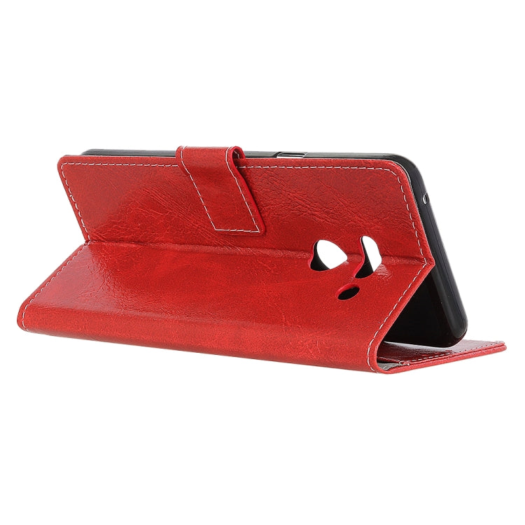 For LG G8 ThinQ Retro Crazy Horse Texture Horizontal Flip Leather Case with Holder & Card Slots & Wallet & Photo & Environmental PU