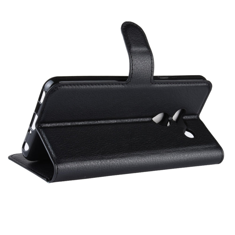 Litchi Texture Horizontal Flip Leather Case for LG G8 ThinQ, with Wallet & Holder & Card Slots