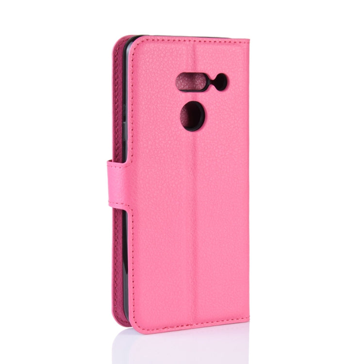 Litchi Texture Horizontal Flip Leather Case for LG G8 ThinQ, with Wallet & Holder & Card Slots