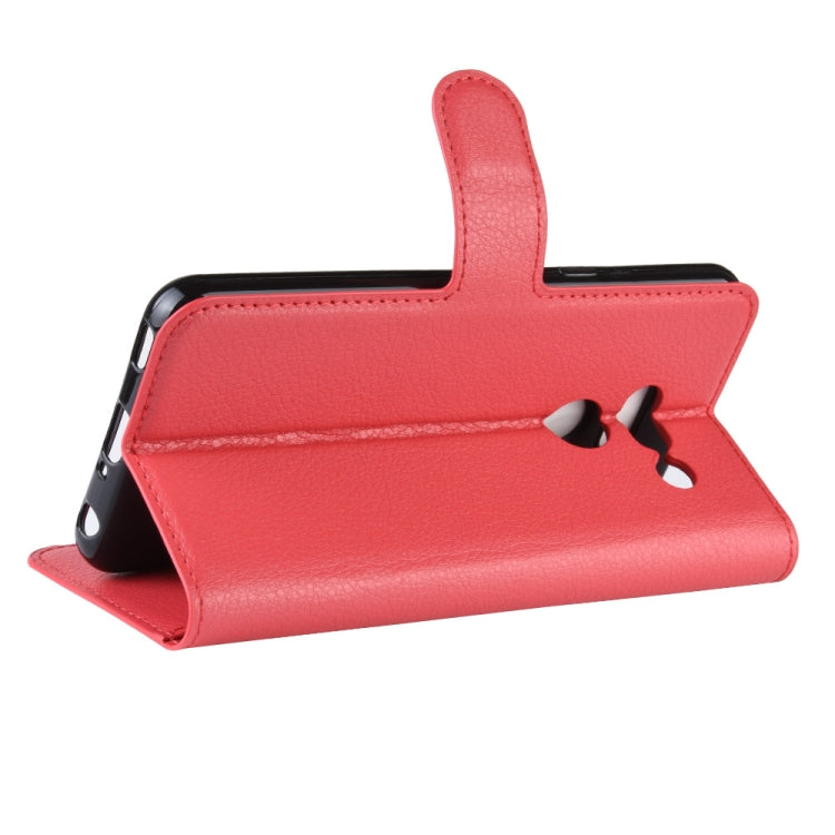 Litchi Texture Horizontal Flip Leather Case for LG G8 ThinQ, with Wallet & Holder & Card Slots