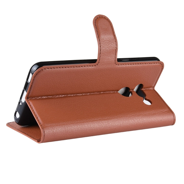 Litchi Texture Horizontal Flip Leather Case for LG G8 ThinQ, with Wallet & Holder & Card Slots